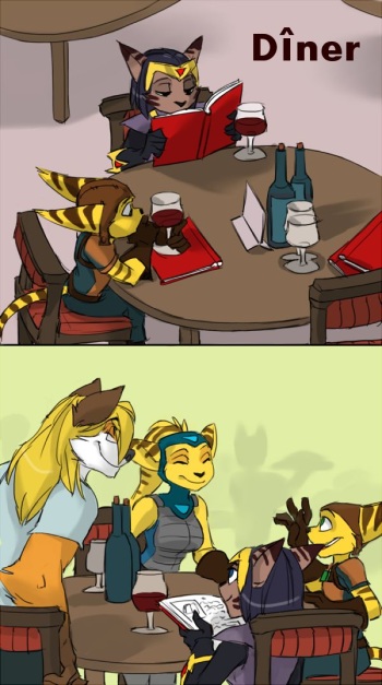[Viktria] Diner (Ratchet & Clank) cover