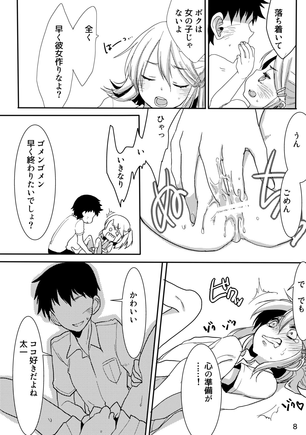 Bouzu-kun ni Tanomikon de Josou Shite Moraimashita. page 8 full