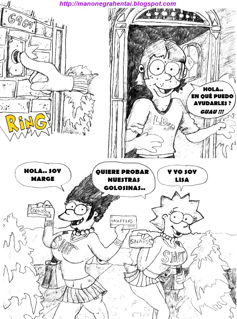 Marge & Lisa - Cookies For Sale page 3 full