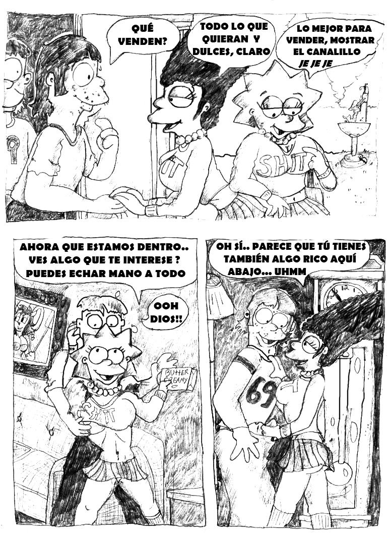 Marge & Lisa - Cookies For Sale page 4 full