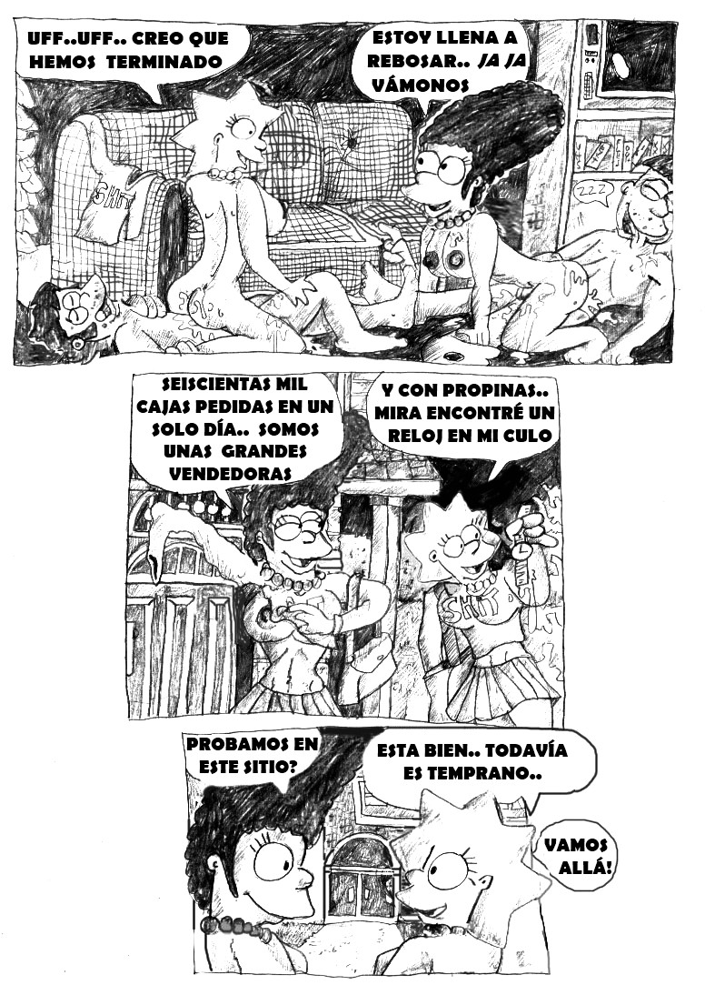 Marge & Lisa - Cookies For Sale page 9 full