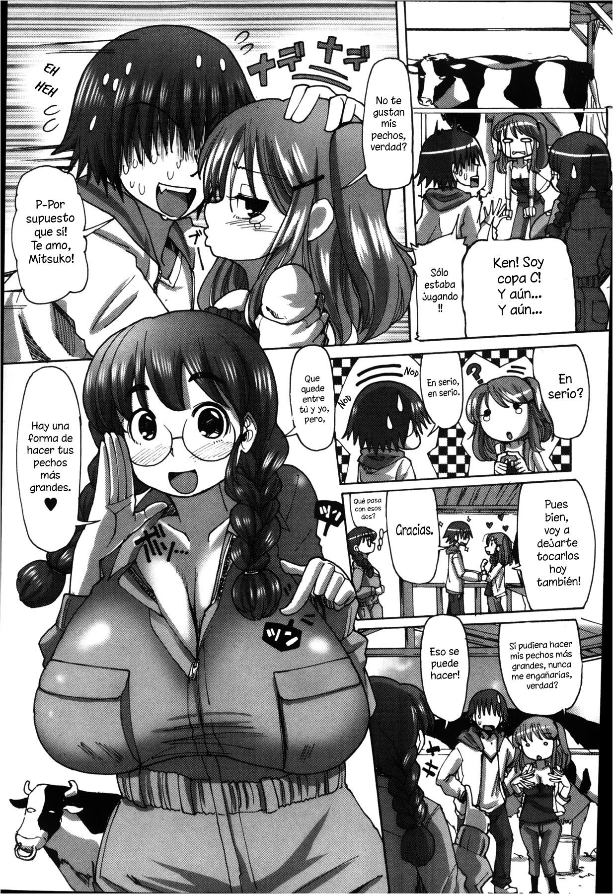 Mitsuko-chan no nyuugyuu taiken-ki page 3 full