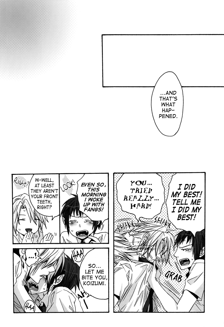 Oi! Koizumi Kamasero | Hey! Koizumi, Let Me Bite You! page 8 full