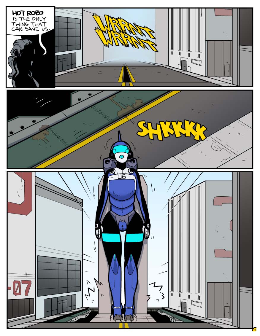 Hot Robo page 8 full