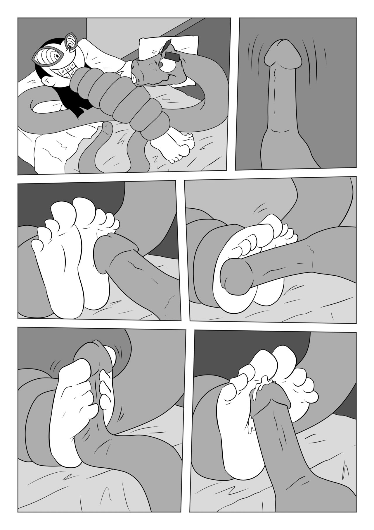 The Love Python page 8 full
