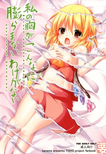 [Kaname (Siina Yuuki)] Watashi no Mune ga Konna ni Fukuramanai Wake ga Nai (Touhou Project) [Korean] [팀 남성부] [Digital] cover