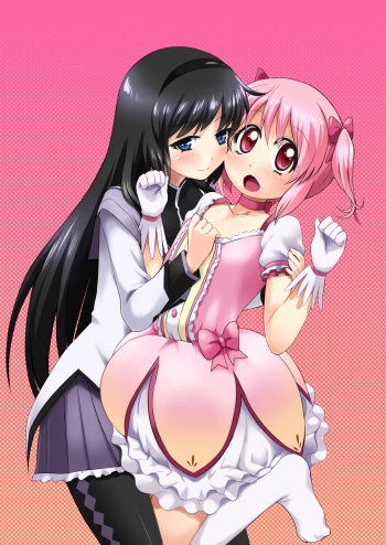 [KINOKOYA (Ere 2 Earo)] Otokonoko Cosplay Manga Desu yo (Puella Magi Madoka Magica) [Spanish] {Fanboo} [Digital] cover