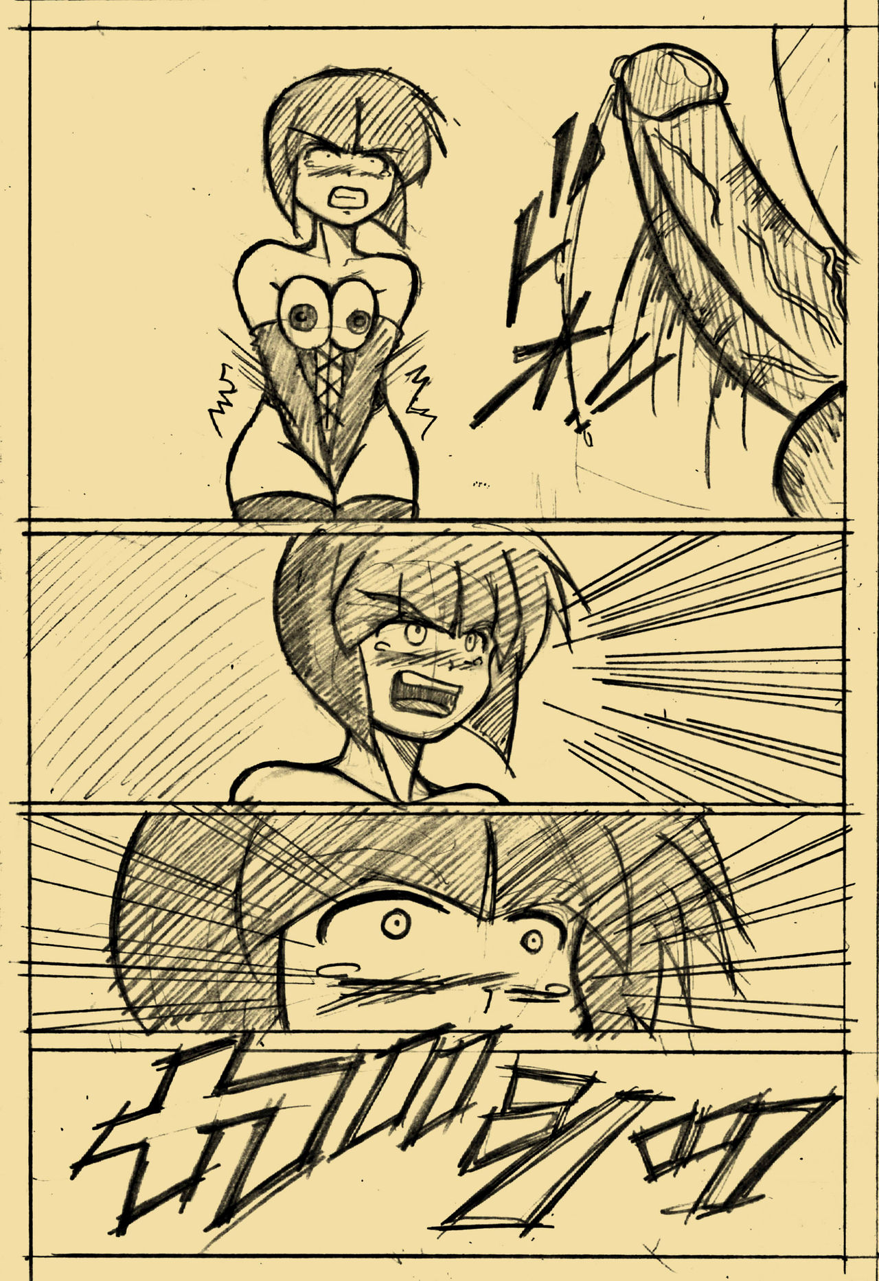 Genma gets some Tender Loving 3 In hiatus. page 9 full