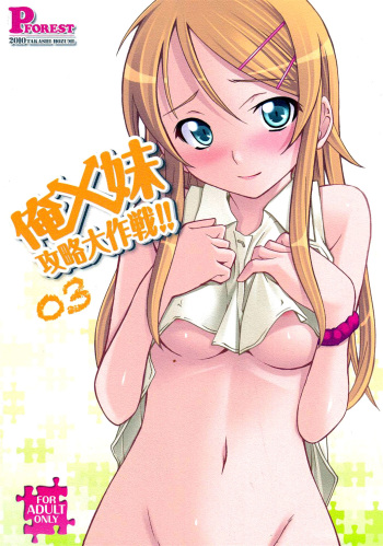 (C79) [P-FOREST (Hozumi Takashi)] Ore x Imouto Kouryaku Daisakusen!! 03 (Ore no Imouto ga Konna ni Kawaii Wake ga Nai) [English] [_ragdoll] cover