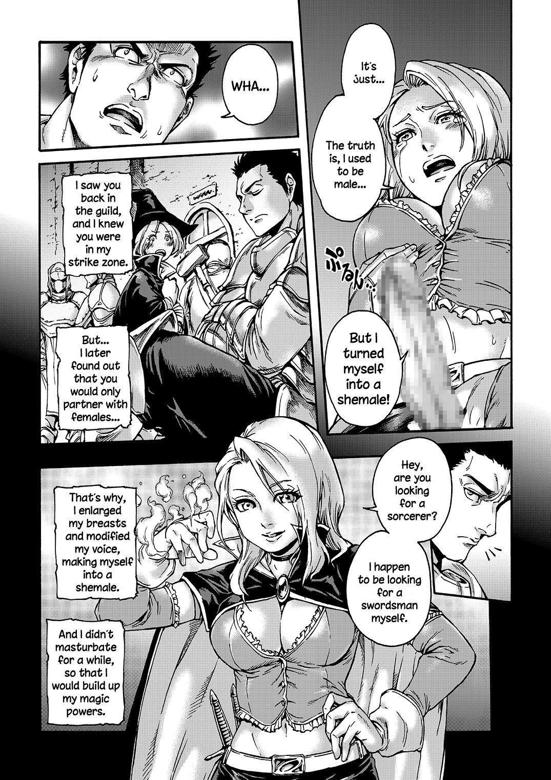 Tranny Sorcerer page 11 full