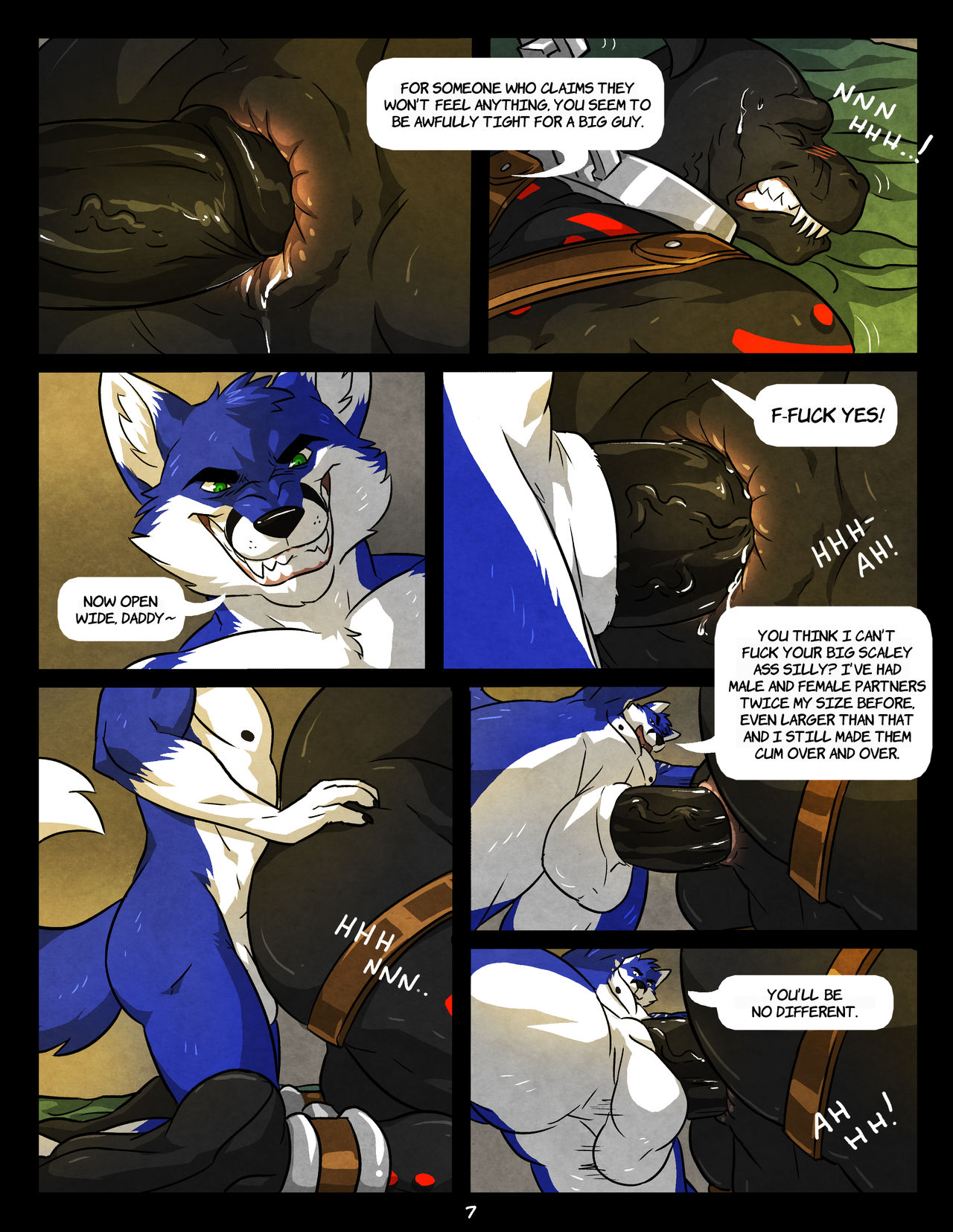Black and Blue page 7 full