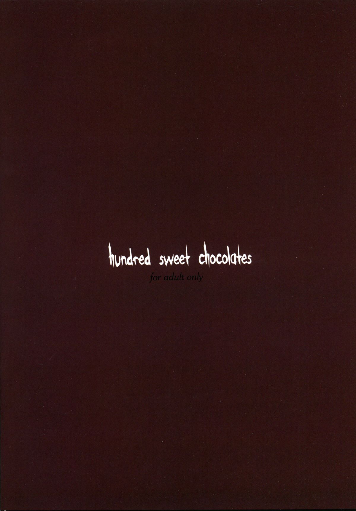 hundred sweet chocolates page 11 full