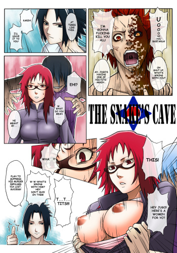 (C72) [Nagaredamaya (Mosha)] Hebi no Ana | The Snake's Cave (X JUMP 2007-8) (Naruto) [English] [desudesu] [Colorized] [Decensored] cover