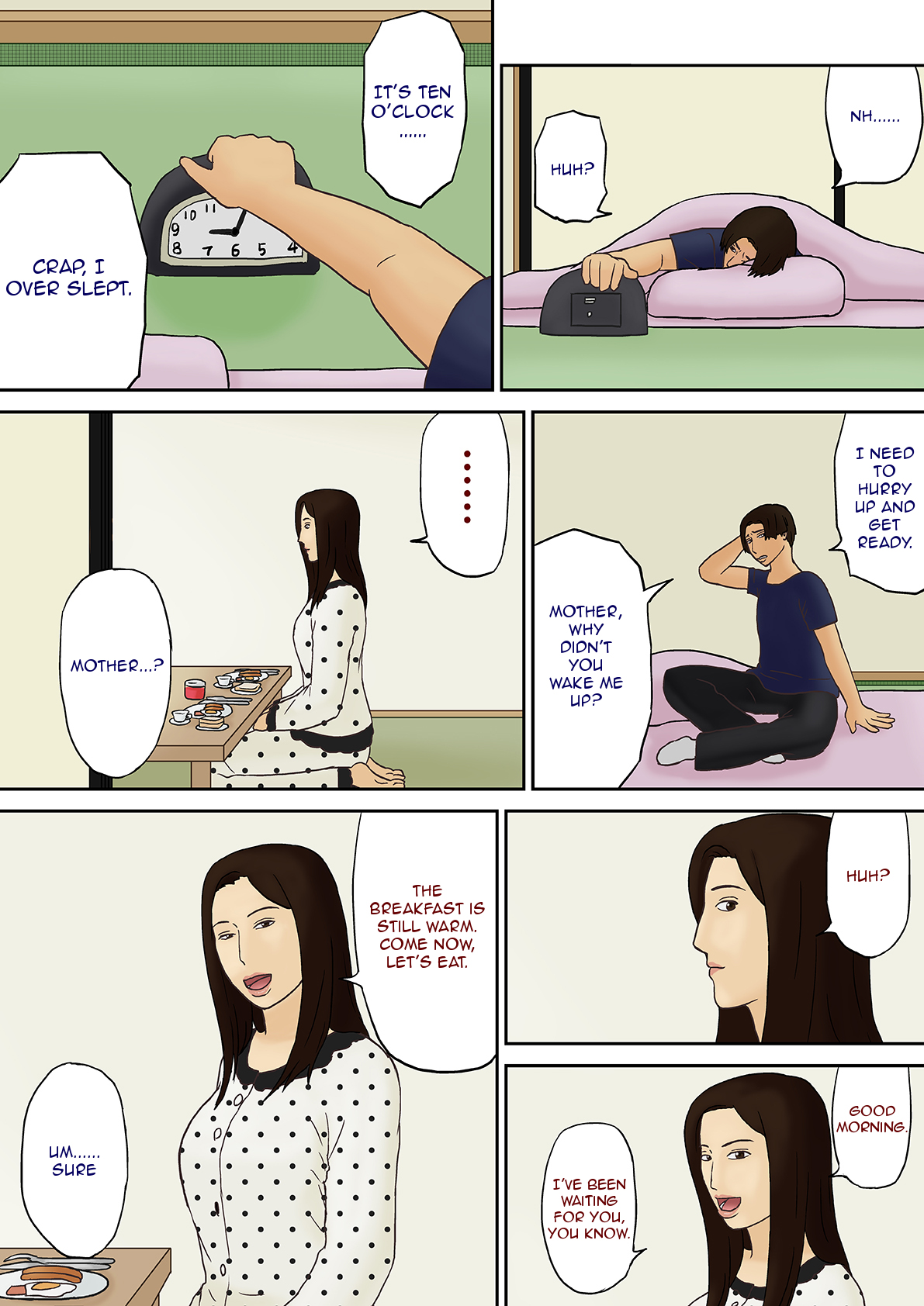 Suiminyaku to Boshi Kan | Seducing Mother with sleeping medication page 11 full