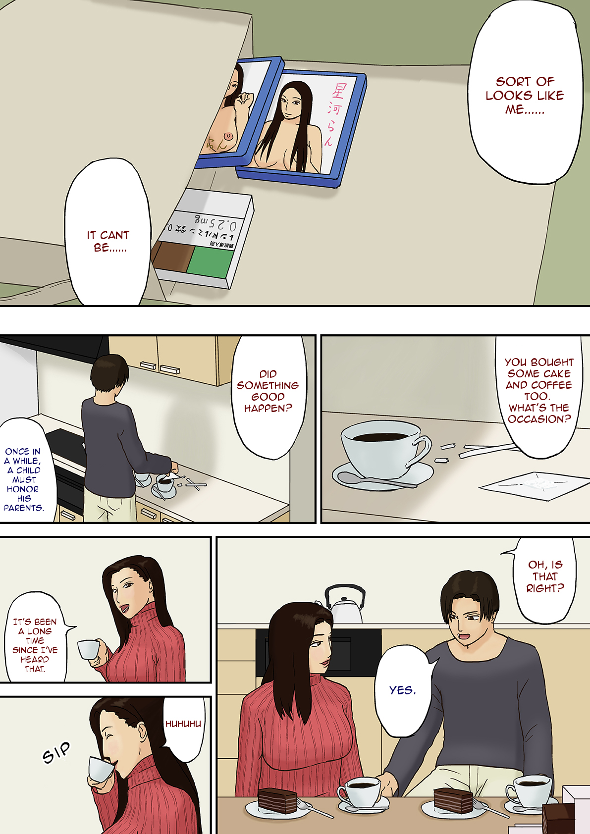 Suiminyaku to Boshi Kan | Seducing Mother with sleeping medication page 4 full