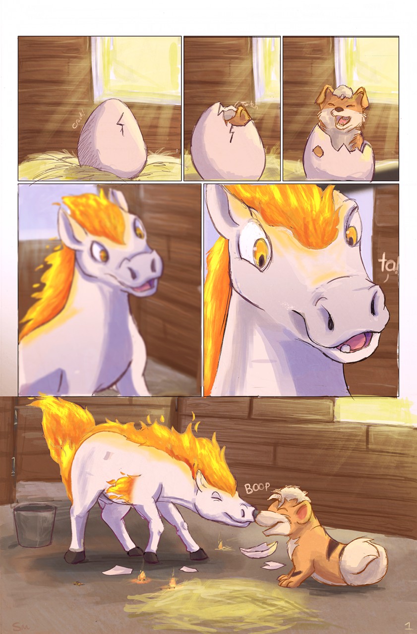 Fire Friends page 1 full