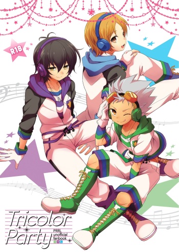 (HaruCC19) [Takemaruya (Takenoko)] Tricolor Party (Pretty Rhythm: Rainbow Live) cover