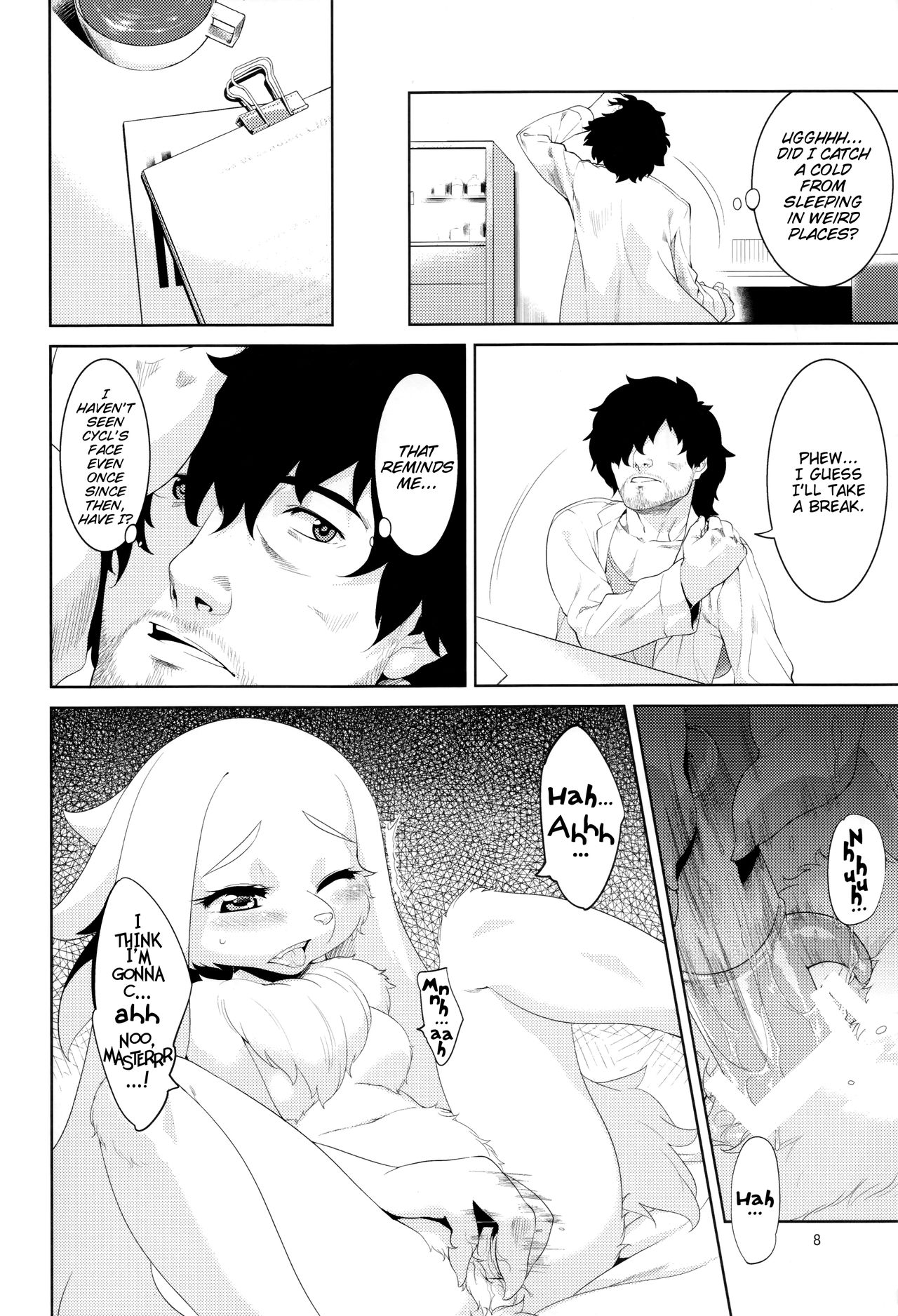 Clone Alone page 8 full