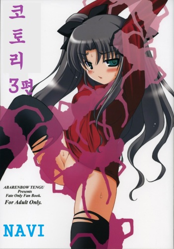 [Abarenbow Tengu (Izumi Yuujiro)] Kotori 3 (Fate stay night) [korean] [navigator] cover