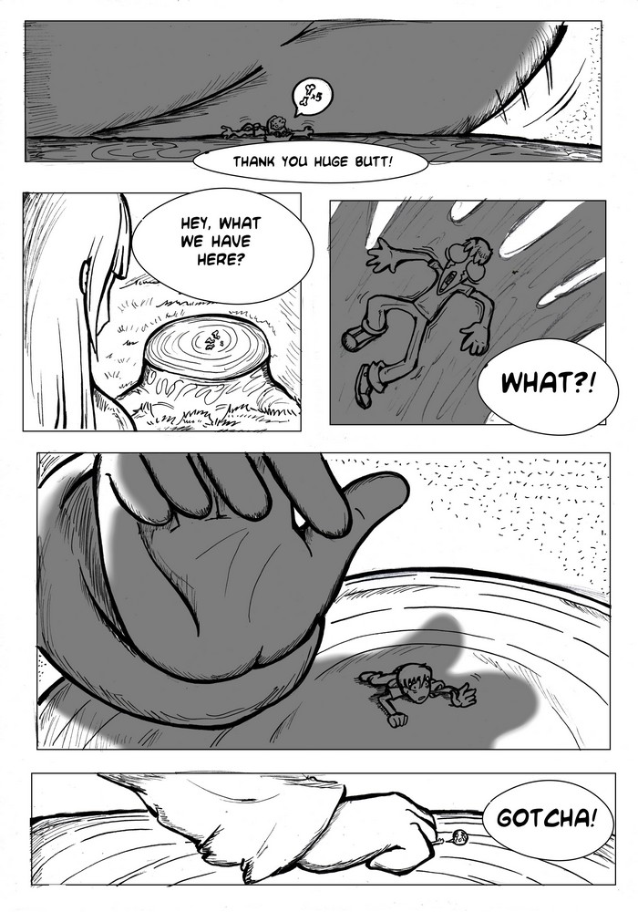 SmushedBoy giantess comics page 11 full