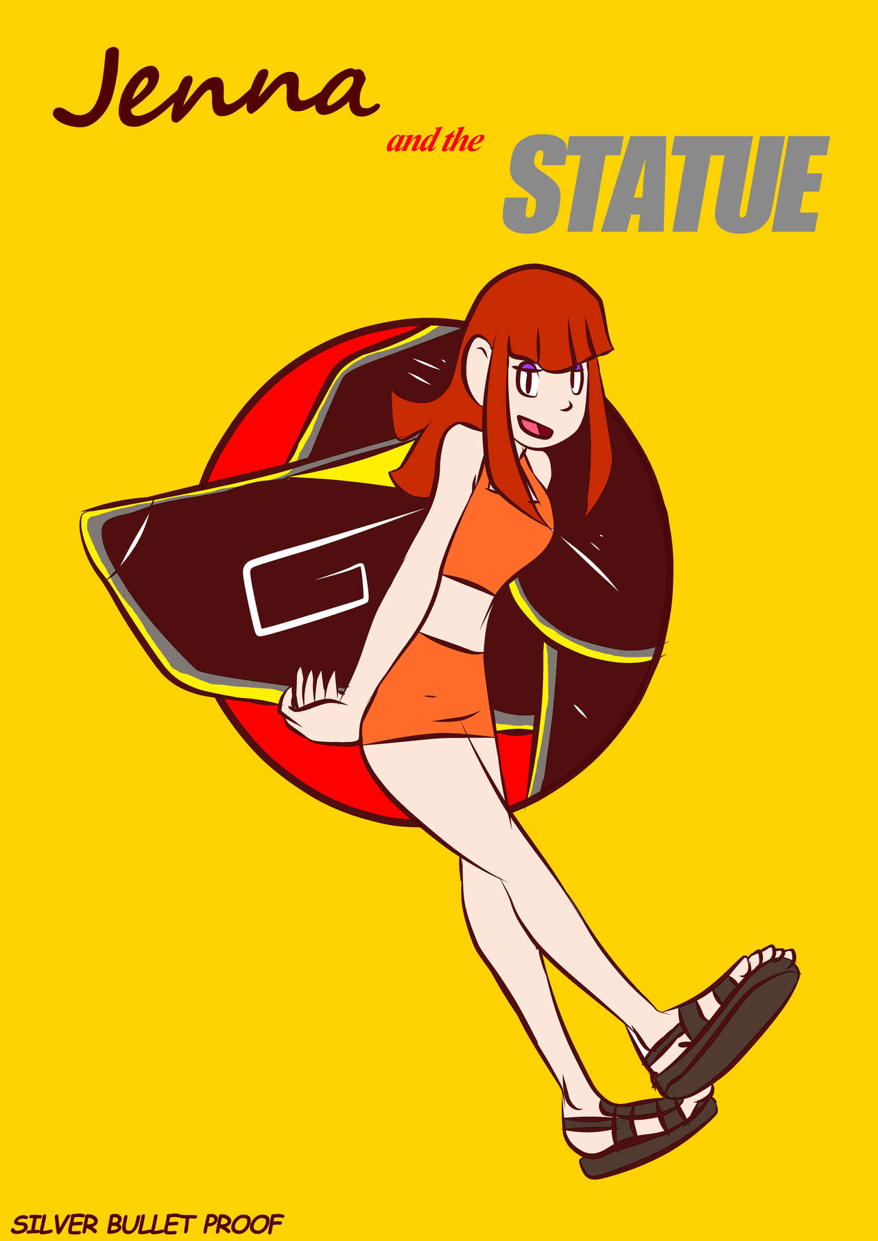 Jenna and the Statue page 1 full