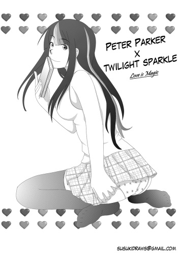 [Susuki] Peter Parker X Twilight Sparkle - Love is Magic (My Little Pony: Friendship is Magic, Spider-Man) cover