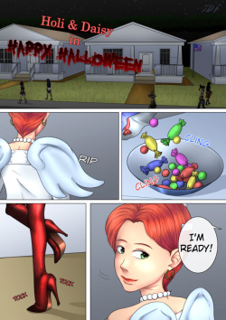 Holi & Daisy - Happy Halloween