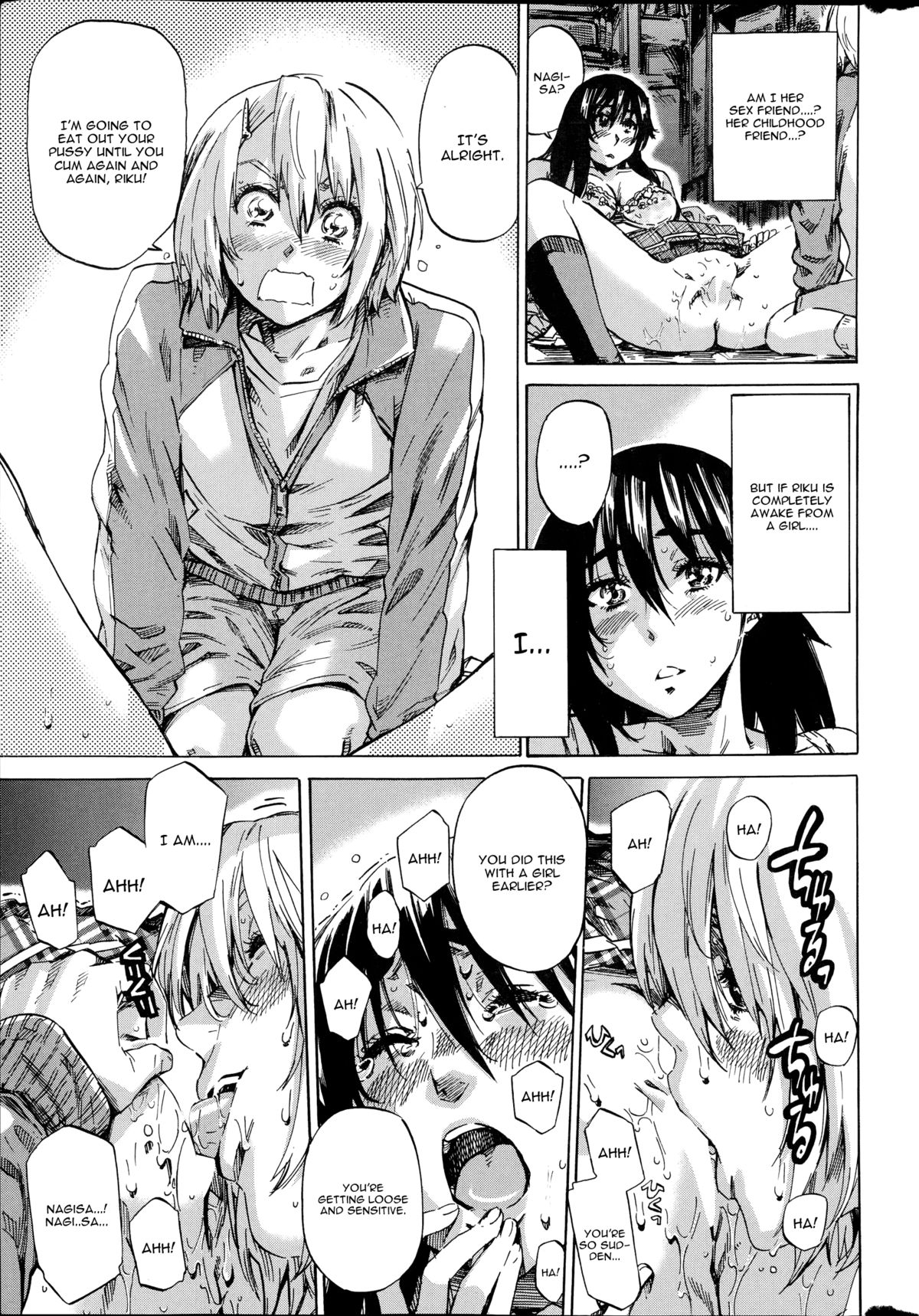 Yuri Zuki Kanojo wa Yuri Kanojo ga Dekinai Ch. 3 page 11 full