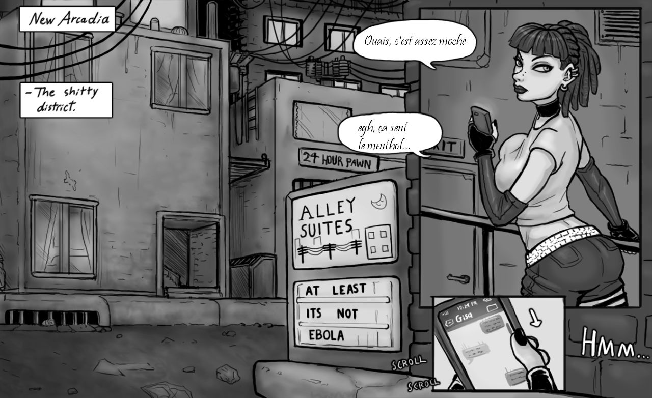 Gisa: The Alt Girl page 1 full