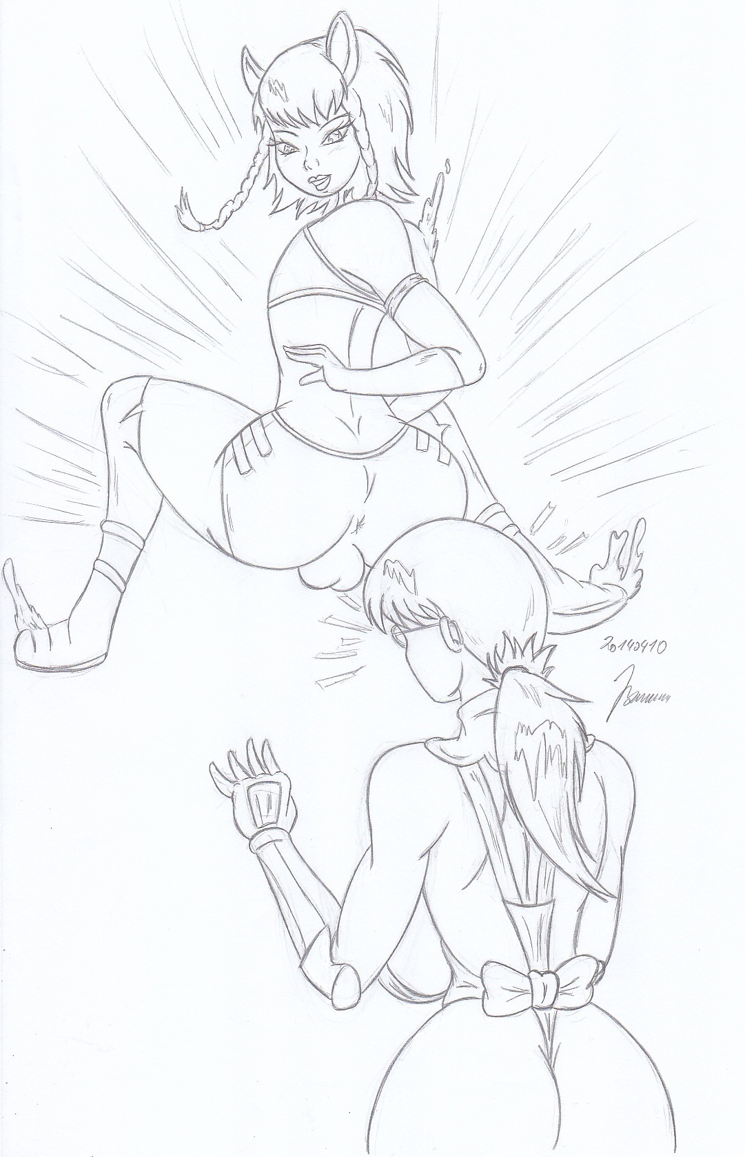 My miny  Impisi _ Sketches work page 1 full