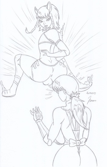 My miny (protoka) Impisi _ Sketches work cover