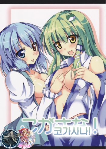 (C81) [Midoriya (Ryokusiki)] KogaSana! (Touhou Project) [Korean] [WestVatican] cover