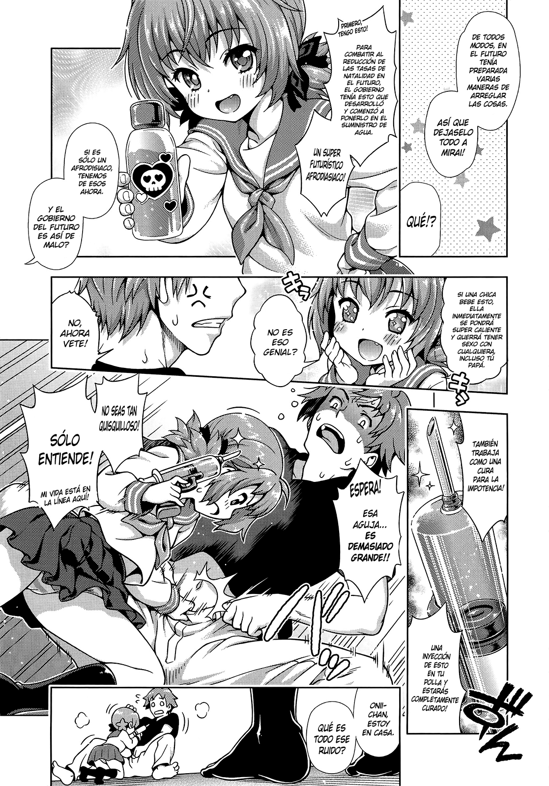 Mirai Kara Kimashita! Zenpen | La Paradoja de Mirai Ch. 1 page 5 full
