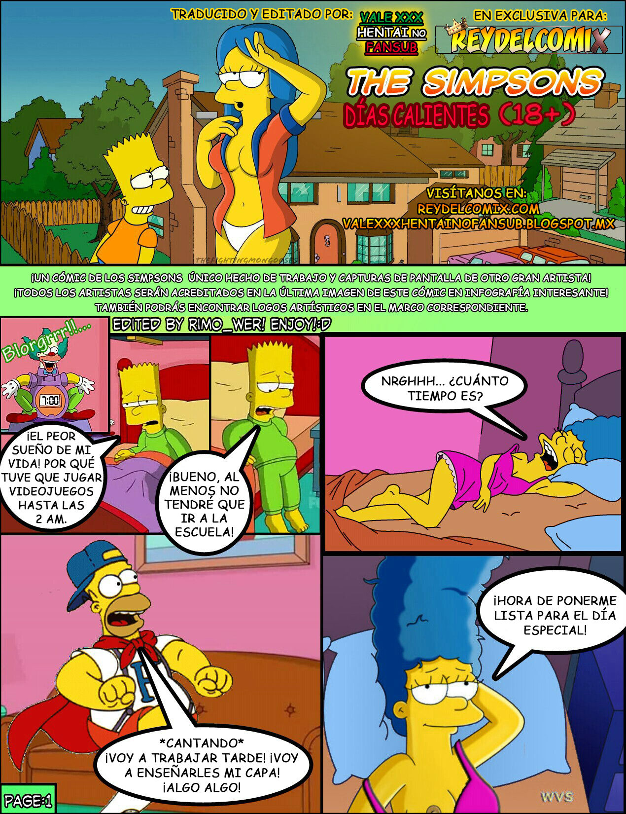 DIAS CALIENTES page 1 full
