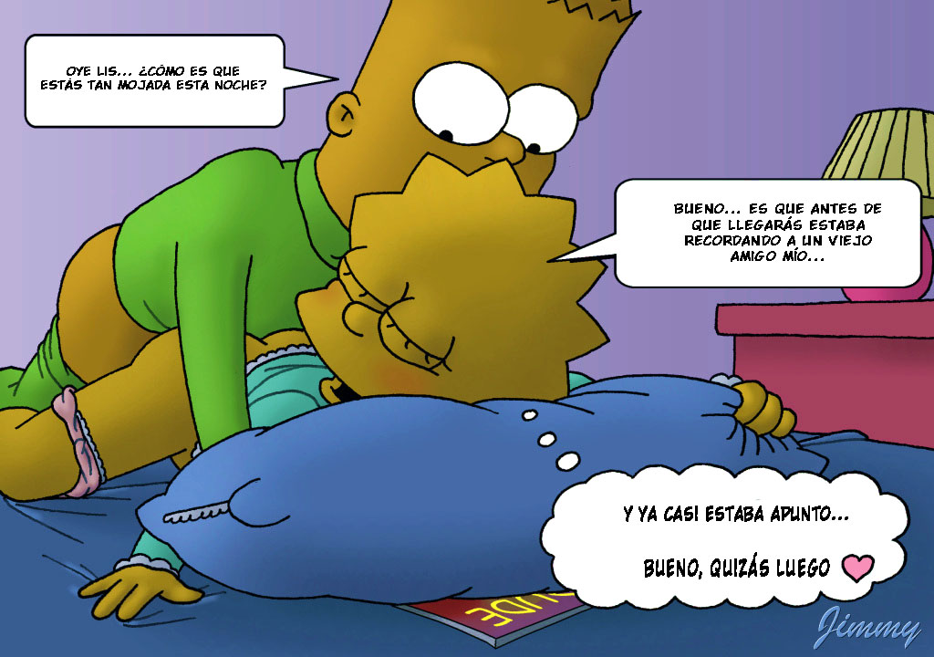 Pictures with text - Lisa Simpson  LKNOFansub page 2 full
