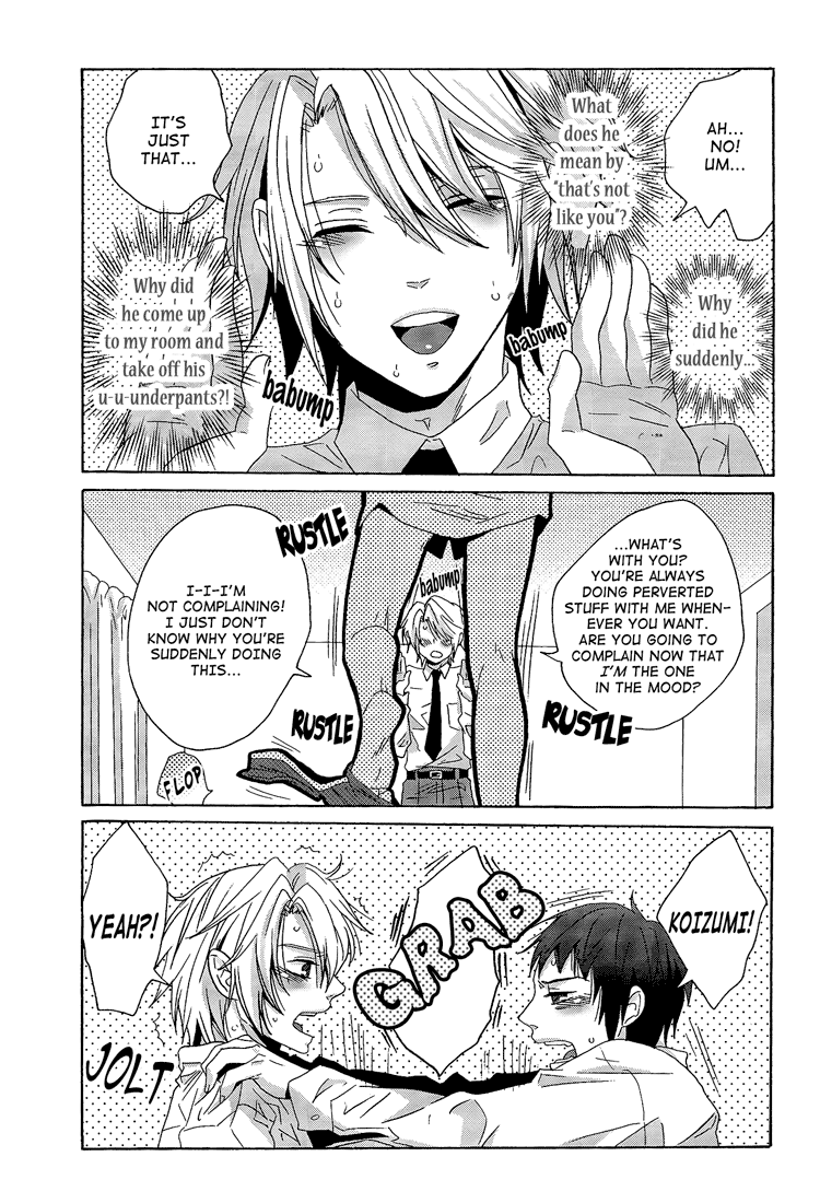 Kosen ga Don Hiku Kurai Kyon ga Norinori de Osoi Ukeru Hon. | A Book Where Kyon's Horny Seduction is Startling Even to Koizumi page 4 full