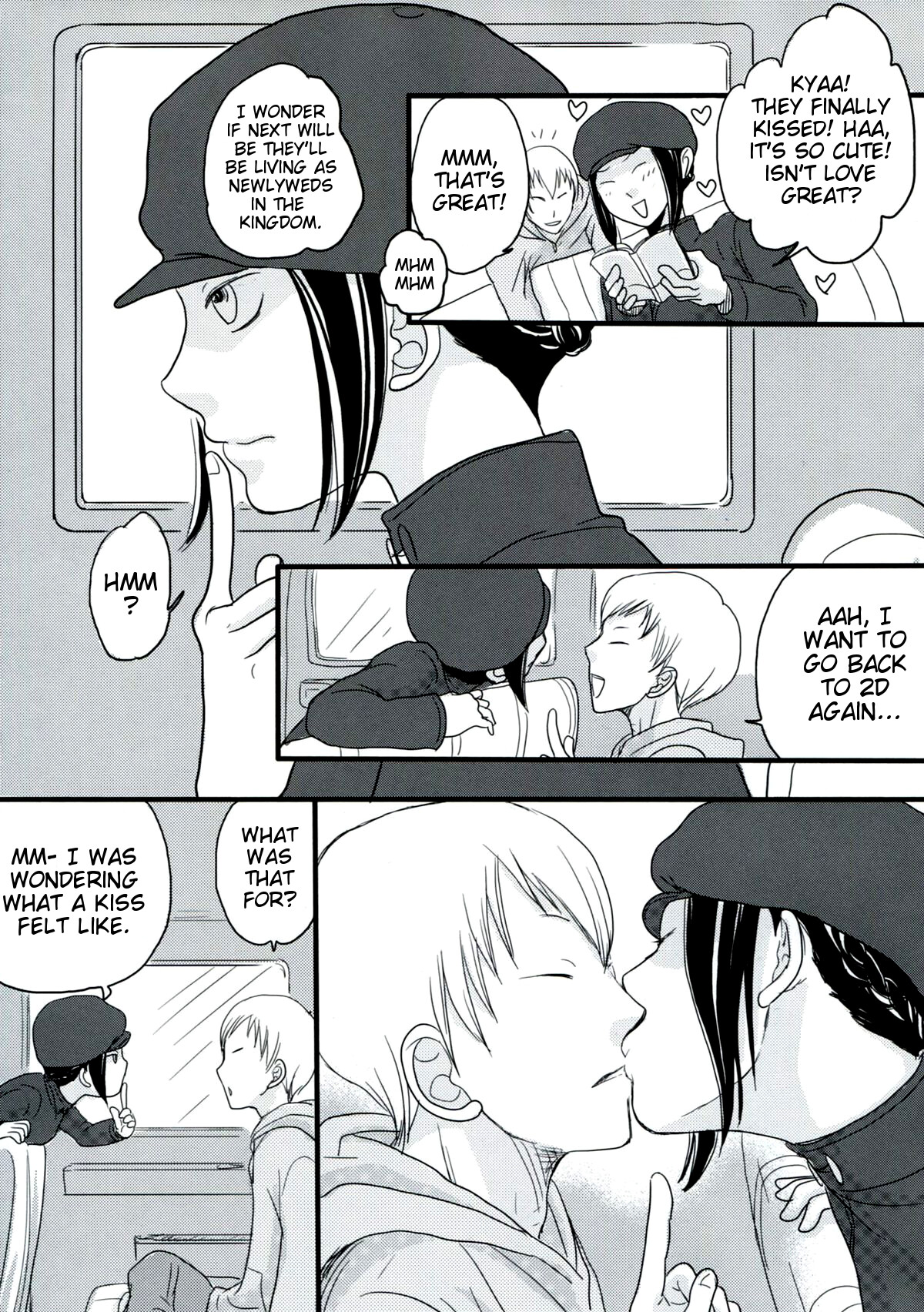 Hazama de Toiki Morasu Futari | Two People Who Live In-Between page 10 full