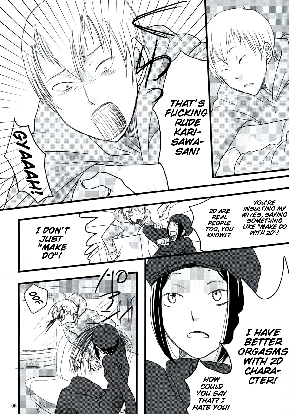 Hazama de Toiki Morasu Futari | Two People Who Live In-Between page 5 full