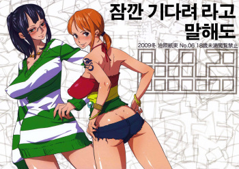 (C77) [Abradeli Kami (Bobobo)] Abura Shoukami Tsukane No.06 Chotto Matte to Iwaretatte (ONE PIECE) [Korean] cover
