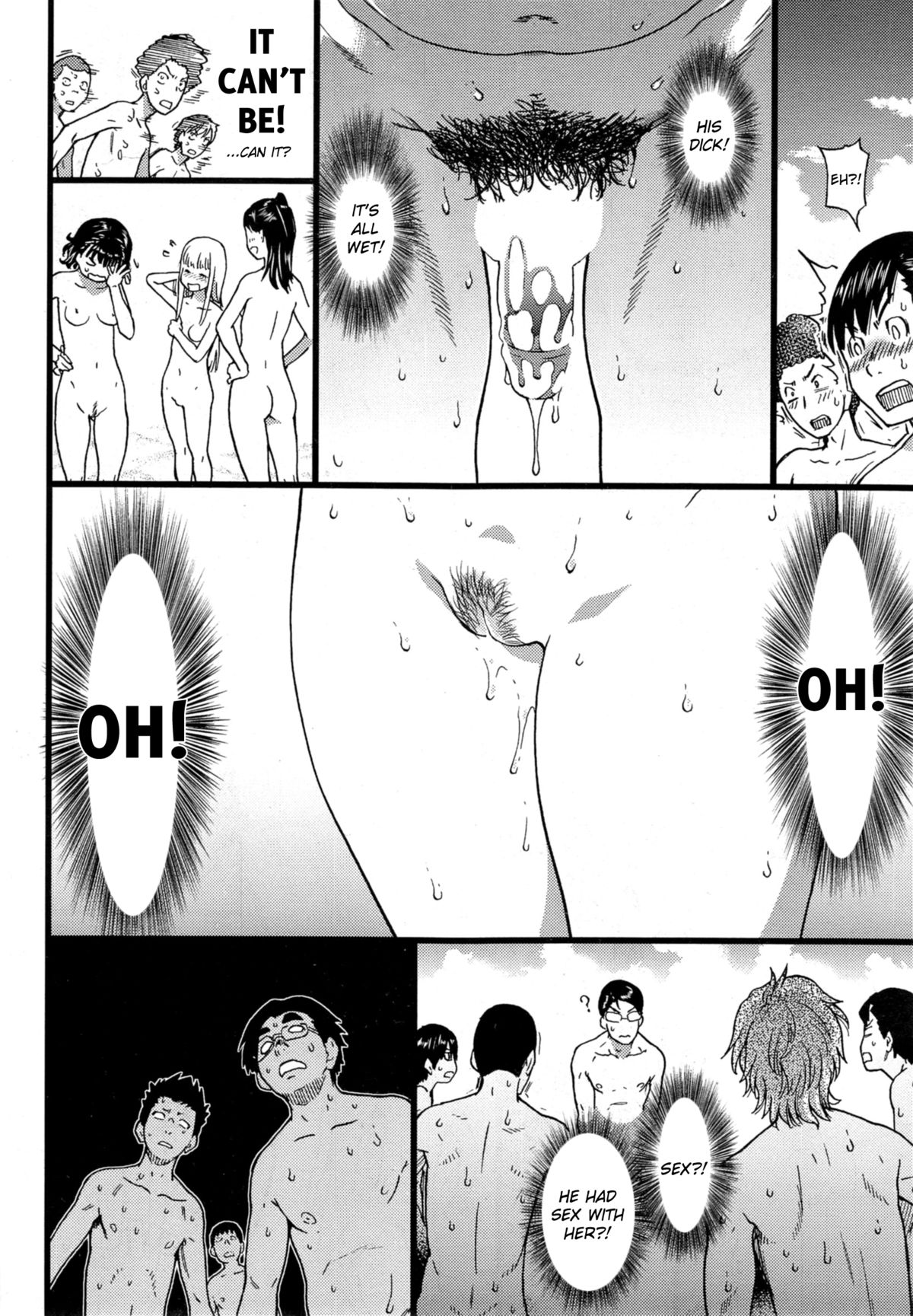 Nudist Beach ni Shuugakuryokou de!! Ch. 4 page 2 full