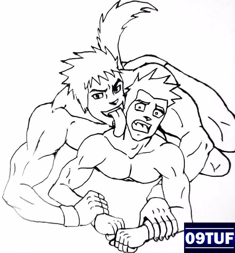 Danny vs Nick Yaoi wrestling comic promos page 11 full
