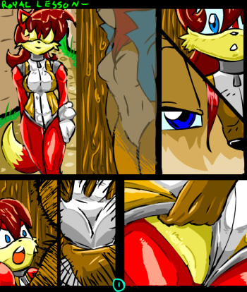 [MonkeyXFlash] Royal Property (Sonic The Hedgehog) cover