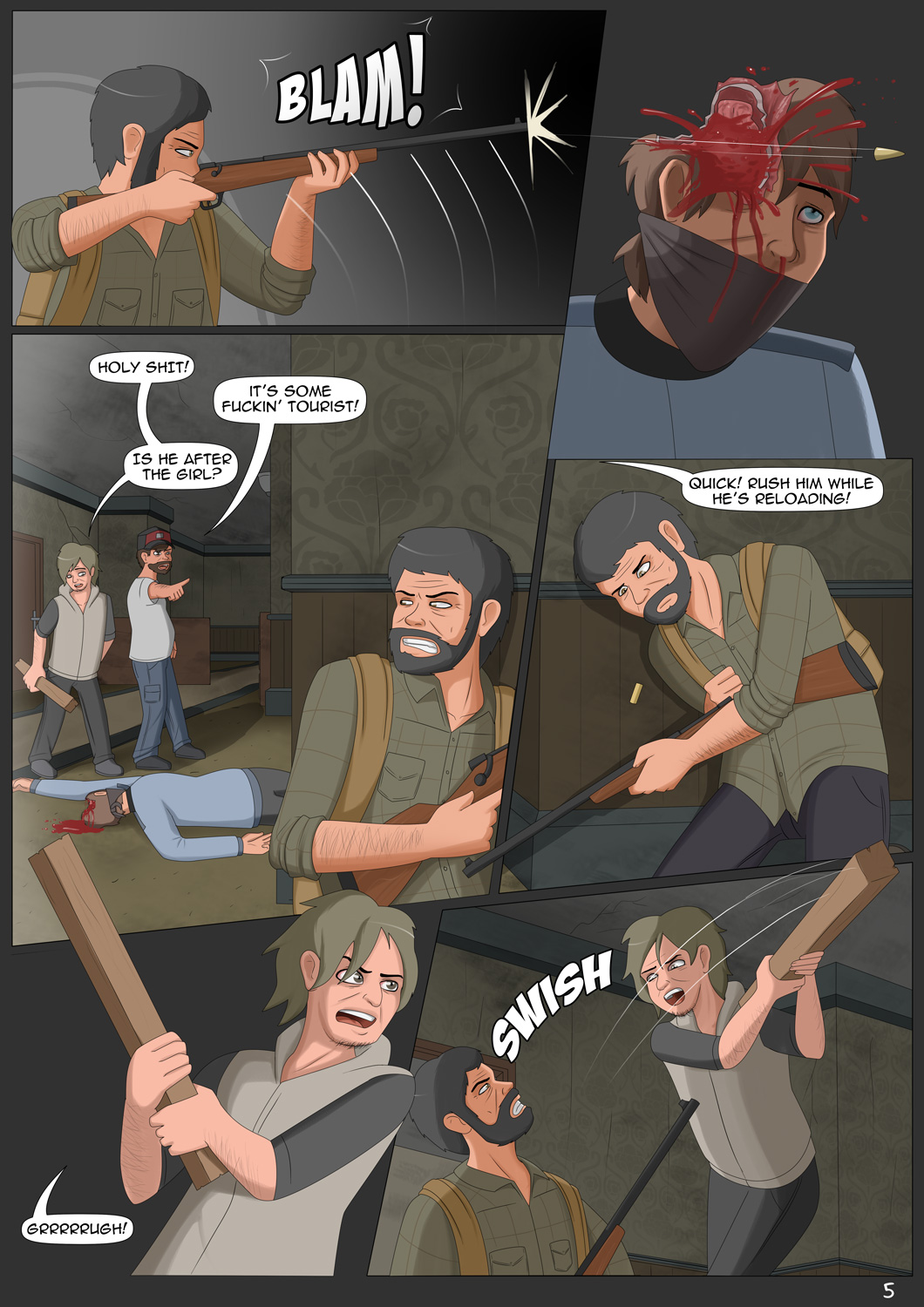 Ellie Unchained #2 page 6 full