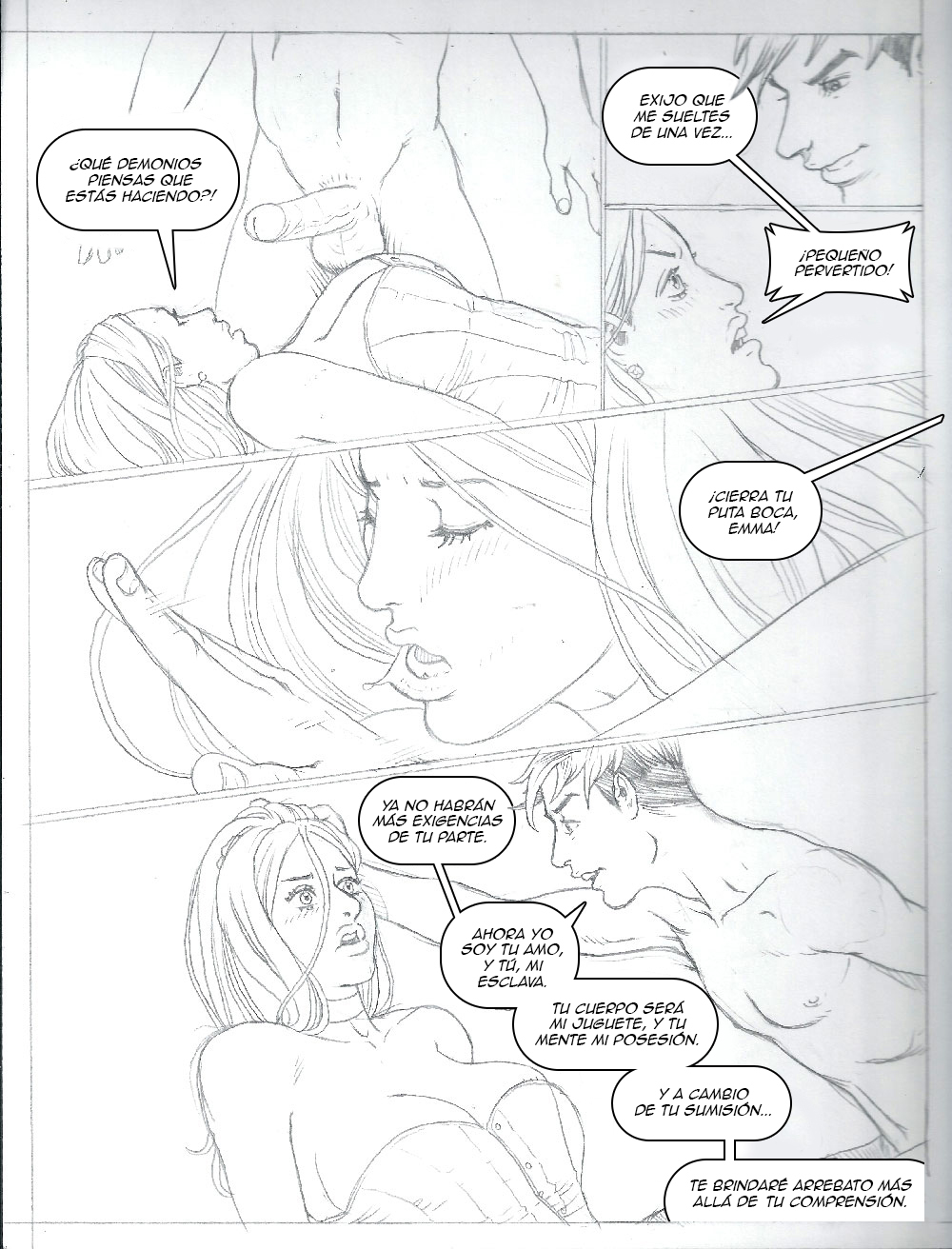 Agenda de Sumisión - Emma Frost page 12 full