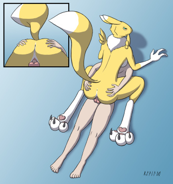 [raevild] Renamon Seduces Her Tamer (Digimon) cover