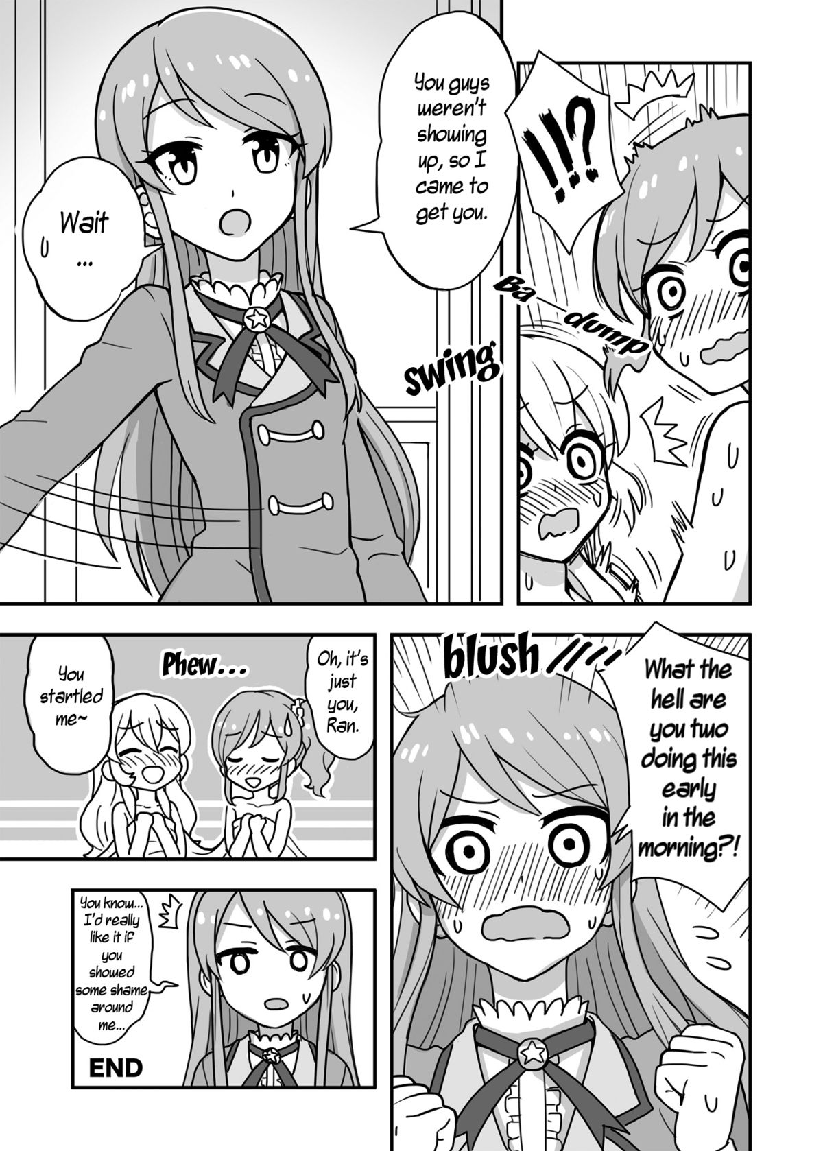 Aru Asa no IchiAo-chan. page 12 full