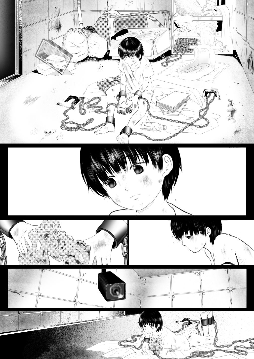 Chikashitsu de Kodomo wo Katteru Hanashi page 2 full