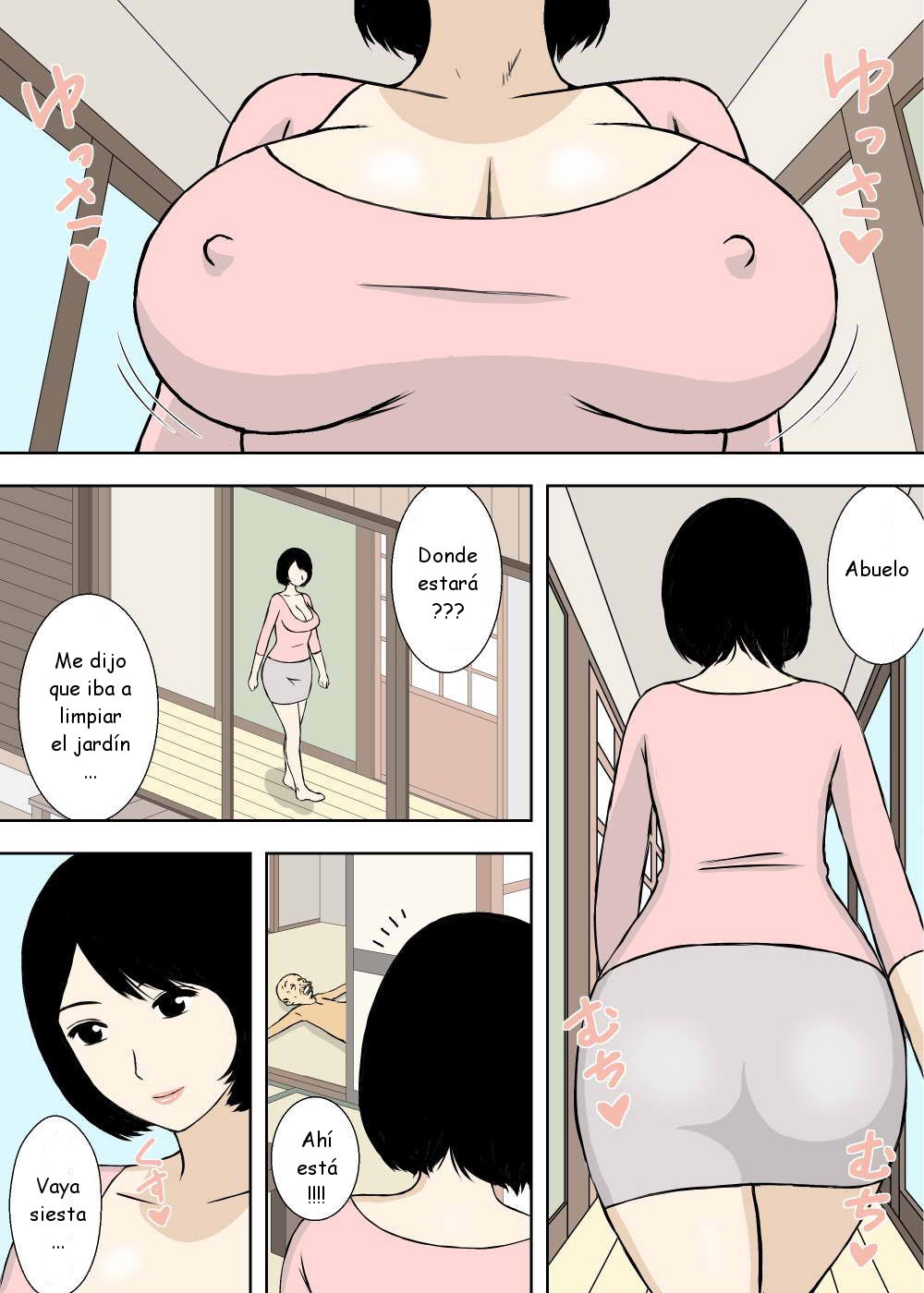 Zokuzokuzoku Ojii-chan to Gifu to Giri no Musuko to, Kyonyuu Yome. page 3 full