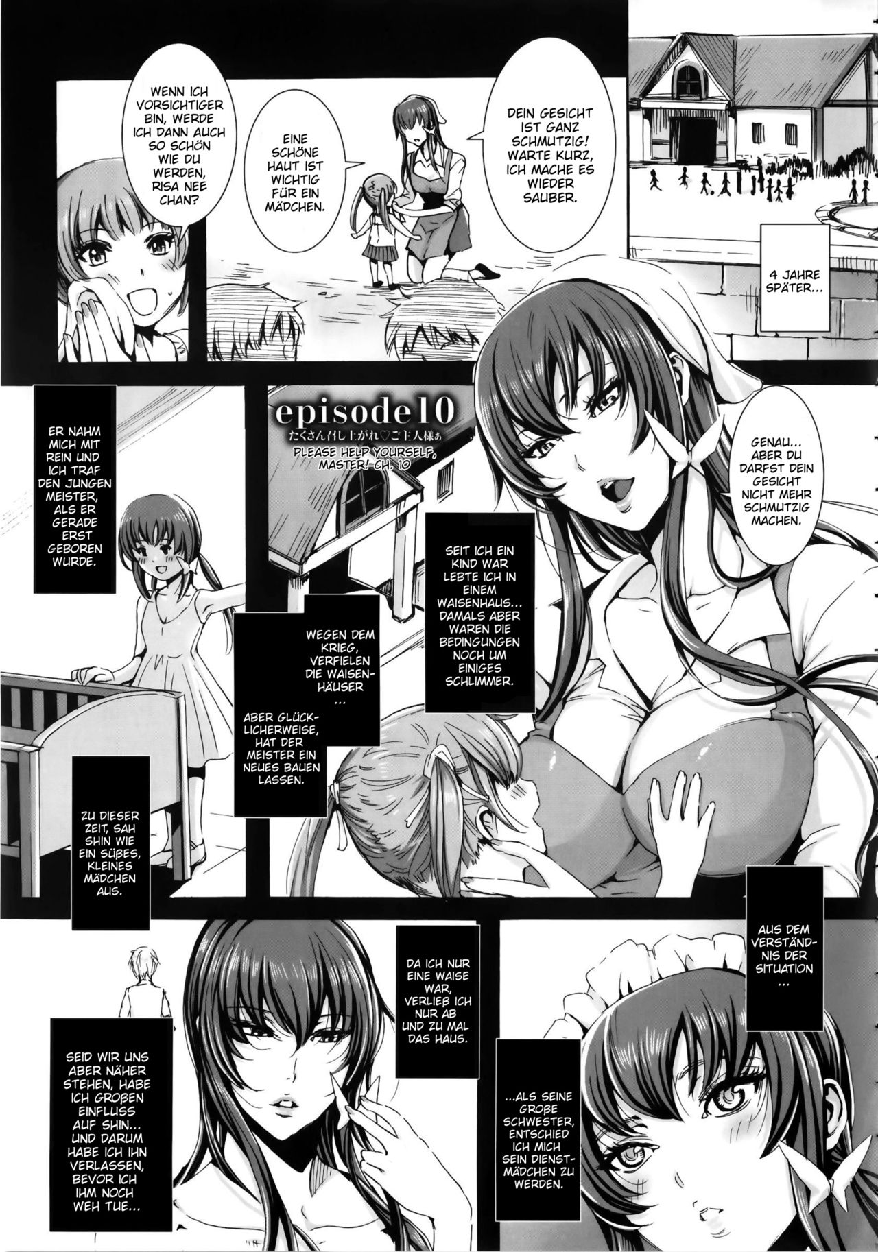 Takusan Meshiagare Goshujin-sama | Please Help Yourself, Master! Ch. 10 page 1 full