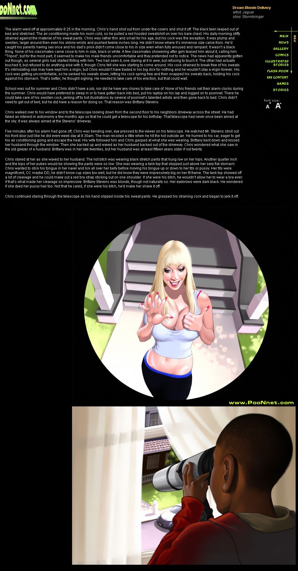 Dream Blonde Delivery page 1 full